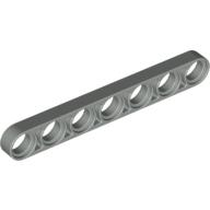 Lego rameno tenké 1x7, světle šedá (4114567, 4125563)